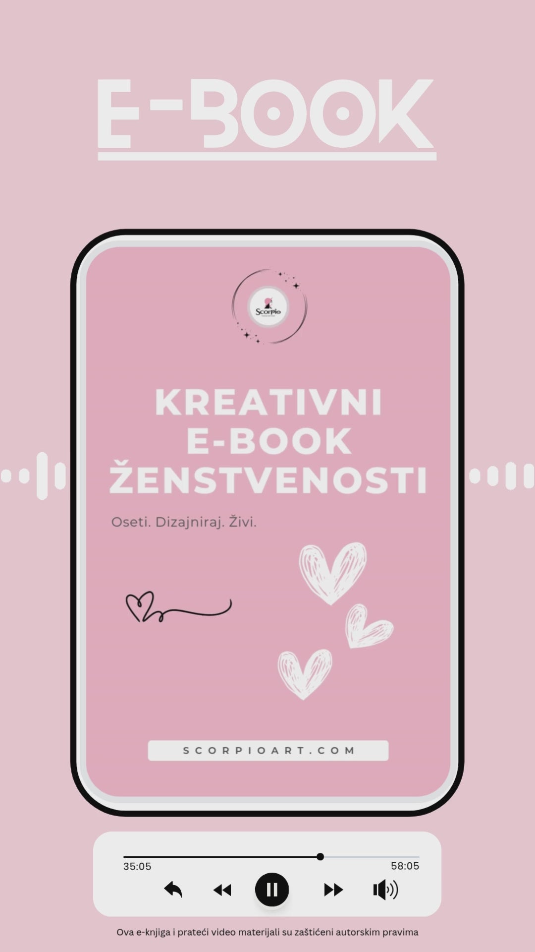 Kreativni e-book zenstvenosti